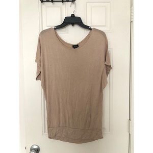 Tan t shirt